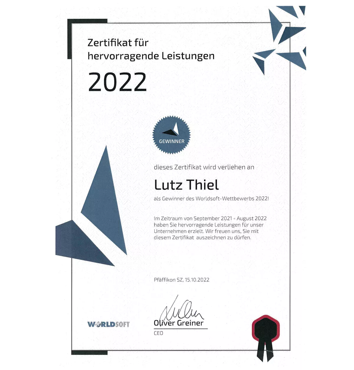 Worldsoft Gewinner-Wettbewerb 2022-Webdesign LT web-solution